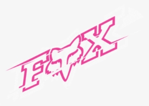 I Love Fox Racing - Pink Fox Racing Logo