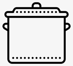 It Is A Kitchen Pot And Lid - Icon