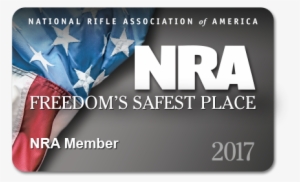 Gun Club Has Been Built By, Paid For, And Maintained - Nra Membership Card 2017