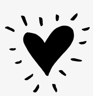Heart - Black Heart Png Font