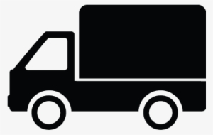 Delivery Van, Construction, Transportation, Transport - Truck Vector Icons
