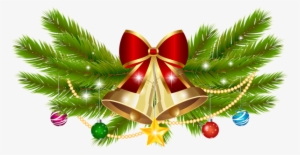 Christmas Bell Decoration Png Clip Art Image - Free Download Christmas Bell