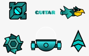 Guitar Hero Styles Logo 4 By William - Geometry Dash Guitar Hero Styles Ufo