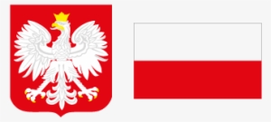 Flag Of Poland Vector - Polska Flaga I Godlo
