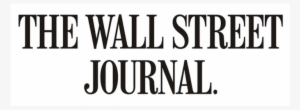 Wall Street Journal Logo Transparent White - Wall Street Journal Png Logo