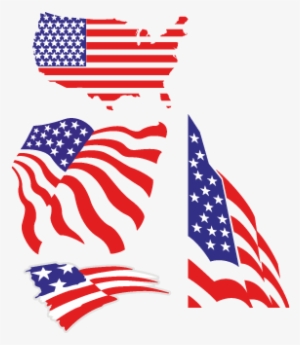 Several Different Flags Vector
