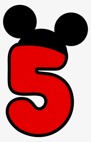 Mickey E Minnie - Numero 5 Mickey Mouse Transparent PNG - 900x1404 - Free  Download on NicePNG