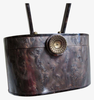 A Nice Vintage Lucite Handbag By Wilardy - Vintage 1950s Wilardy Lucite Handbag