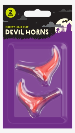 Halloween Devil Horn Hair Clips - Halloween
