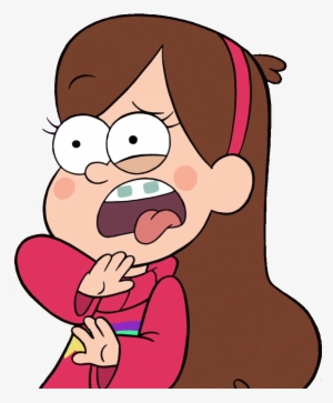 S1e1 Mabel Grossed Out By Gnome Picture Transparent - Gravity Falls Overlays