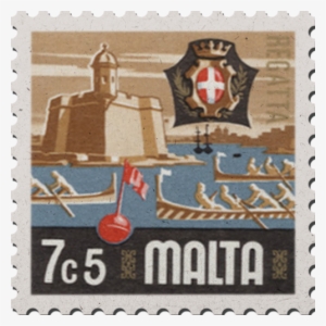 Medium Stamp Malta Stamps - Stock Photography