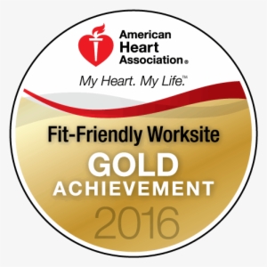 Fit Friendly Workplace Award Seal - American Heart Association Fit Friendly Worksite