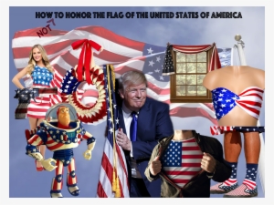 Inappropriate Use Of Flag - Inappropriate Us Flag Use