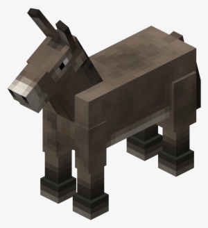 Mc Donkey - Minecraft Mule Png
