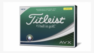 Titleist 2018 Avx Yellow Golf Balls - Titleist Avx Yellow