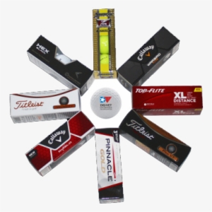 Custom Logo Golf Ball Brands Callaway Top-flite, Pinnacle, - Golf Ball Brands