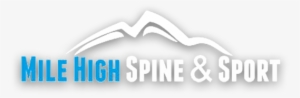 Logo - Mile High Spine And Sport
