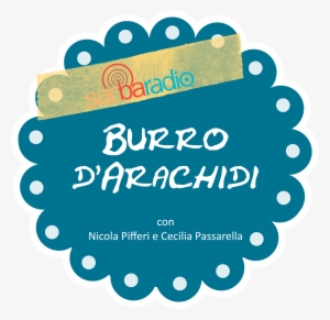 burro d'arachidi logo - happy fathers day cake topper
