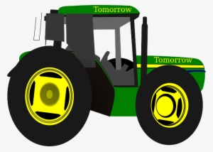 self-driving tractors are starting to take over on - green tractor clip art