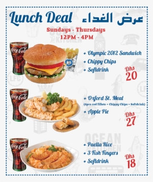 London Fish & Chips Offers Lunch Deal Sundays Thursdays - Fish And Chips Offers