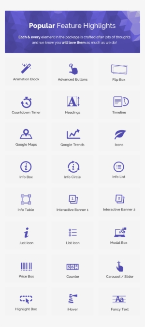 Ultimate Addons For Wpbakery Page Builder - امکانات ویژوال کامپوسر ۵