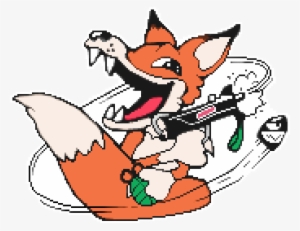 Pixel Over Of The 90s Foxhound Logo 4 Funsies - Fox Hound