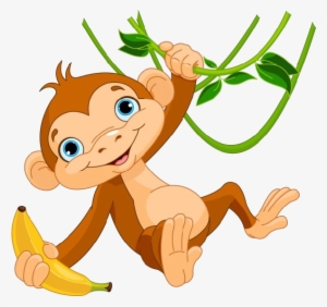 Funny Monkey Images - Rolling Buddies Monkey (large)