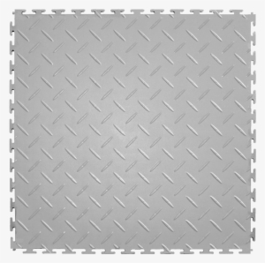 Diamond Plate Light Gray / Gris Clair / Gris Claro - Diamond Plate Floor Tile