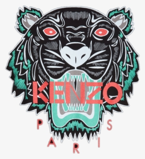 Ftefavebrands Kenzo Ilovekenzo Tiger Roaring - Kenzo Tiger Logo Png