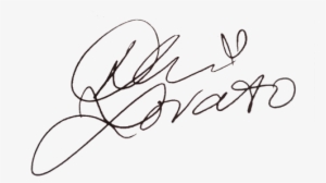 Zayn Malik Signature Header - Demi Lovato Autograph Png