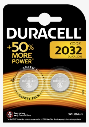 Lithium Coin 2032 Batteries - Duracell 2032
