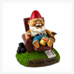 Big Mouth Inc. Couch Potato Lawn And Garden Gnome