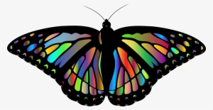 Monarch Butterfly Clipart Colorful Flying Butterfly - Alas De Mariposa Monarca Png
