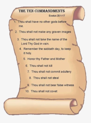 Ten Commandments Kjv