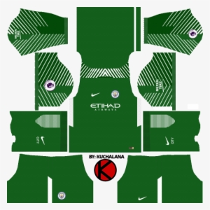 Manchester City Goalkeeper Home Kits - Dream League Soccer Kit Italy 2018