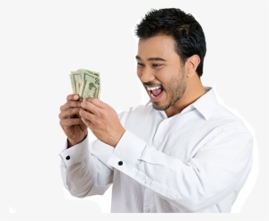 Related Wallpapers - Happy Guy With Money Png