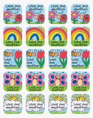 Tcr7002 Children's Ten Commandments Stickers Image