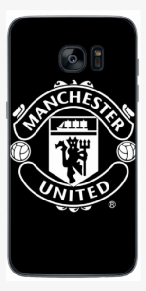 Manchester United Logo Samsung Mobile Cover - Manchester United White Logo Png