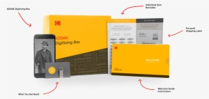 Every Kodak Digitizing Box Includes A Welcome Guide - Kodak Digitizing Box