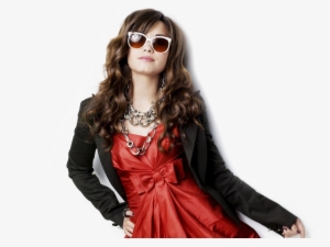 Fashionable Girl Png Picture - Demi Lovato Red And Black