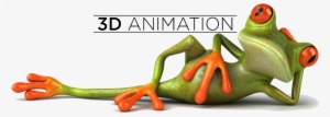 Frog Animation Png Image - 3d Animation Character Png