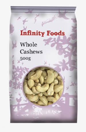 Cashews Whole - Infinity Cacao Nibs - Raw - 125g