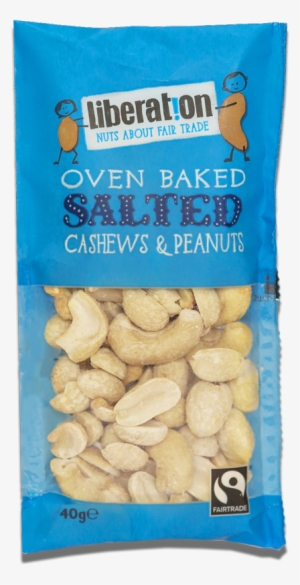 Liberation Oven Baked Salted Cashews & Peanuts - Liberation Peanut Butter - Crunchy - 340g