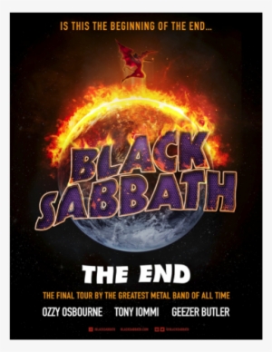 Black Sabbath The End Tour Poster - Black Sabbath - The Ultimate Collection (4lp)