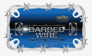 Motorcycle Barbed Wire Chrome Plated License Plate - Barbed Wire Motorcycle License Plate Frame