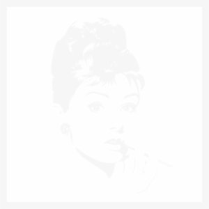 Naklejka Na Cian Audrey Hepburn 2audrey Hepburn Png - Audrey Hepburn Schwarz Weiß Bild