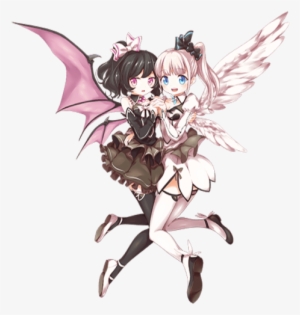 Mimi And Lala Transparent - 天使 と 悪魔 キャラ