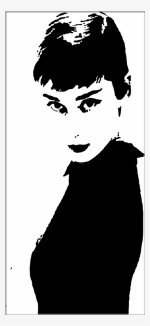 Famous Silhouette Audrey Hepburn