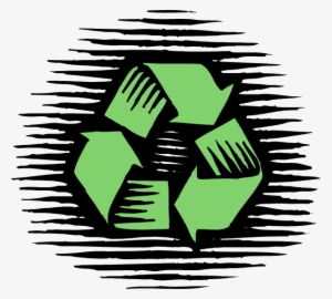 Reduce, Reuse - Sustainability Symbol Black