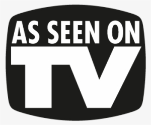 As Seen On Tv Logo - Seen On Tv Black